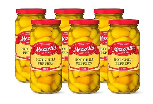 Miniatura 9 de Mezzetta Pimientos de Jalapeño Domados en Cubitos, Calor Medio Kosher, Sin Gluten, Keto Frasco de 16 Onzas (Paquete de 6)