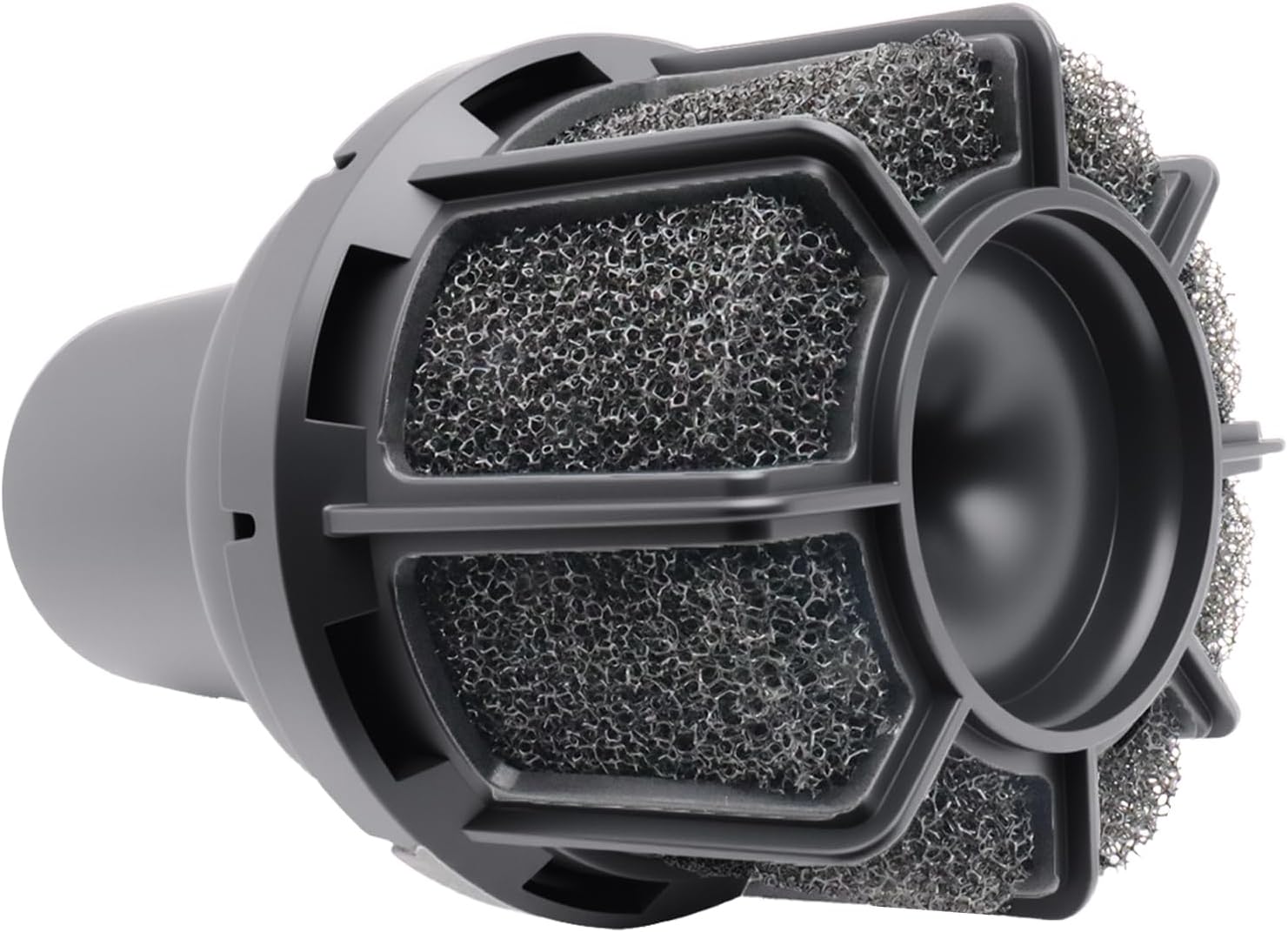CMXZVBE38660 Fit for Shop Vac Muffler Diffuser For Craftsman Shop Vac Parts and Ridgid Accessories,2-1/2 Inch Muffler Diffuser Vacuum Exhaust Filter for Quieter Operation image 5
