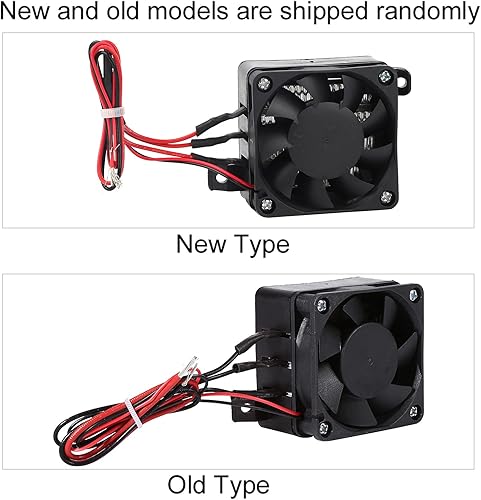 Miniatura 4 de Maxmartt Calentador de aire del ventilador del coche del PTC, calentador de ventilador eléctrico PTC de temperatura constante 12V 150W PTC