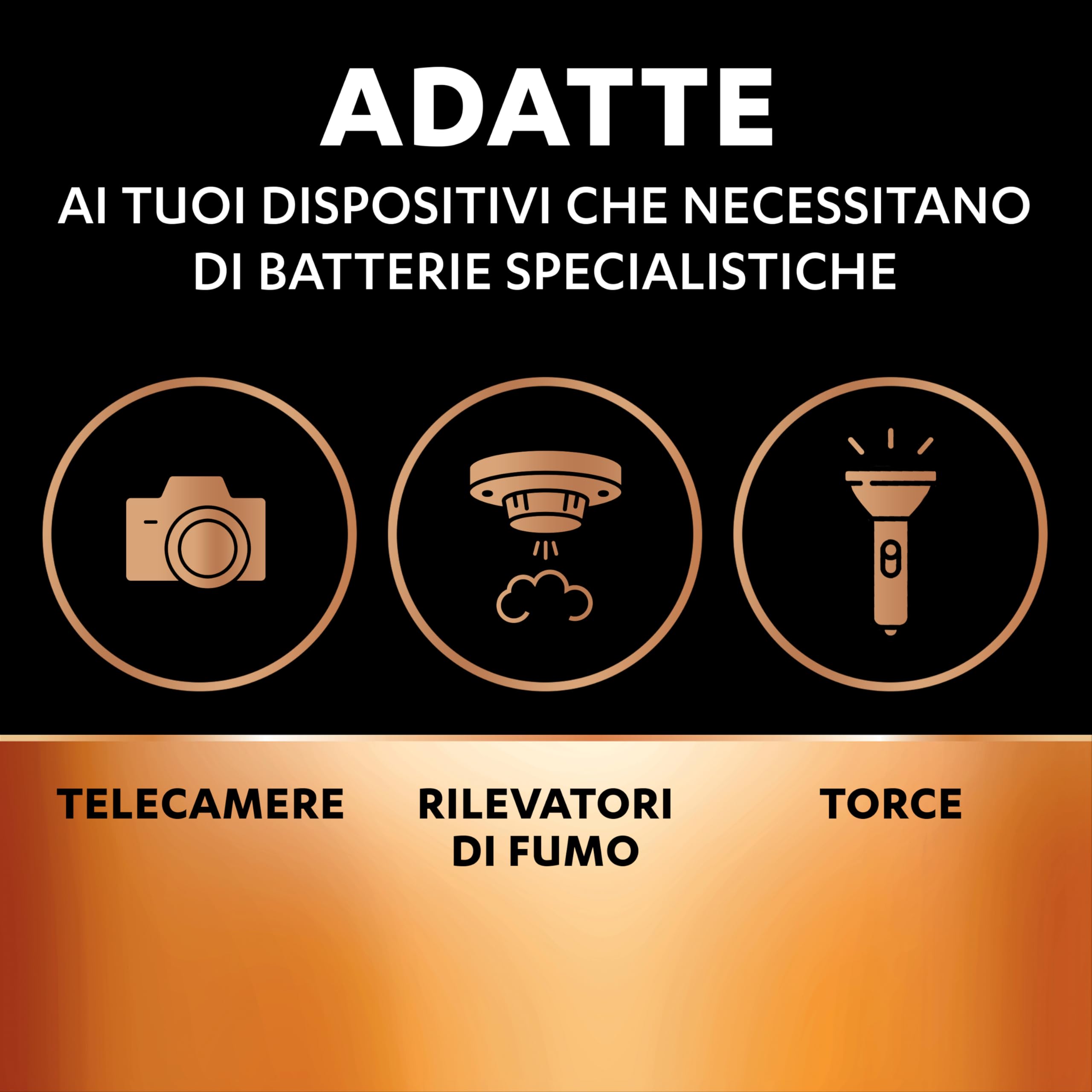 Batterie DURACELL CR123 (confezione da 10) al litio ad alta potenza da 3 V & Batterie Plus AA (pacco da 24) - Alcalina 1.5V - Fino al 100% di extra durata