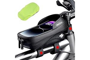 Bike Phone Mount, Premium Cell Phone Cradle With TPU Sensitive Touch Screen