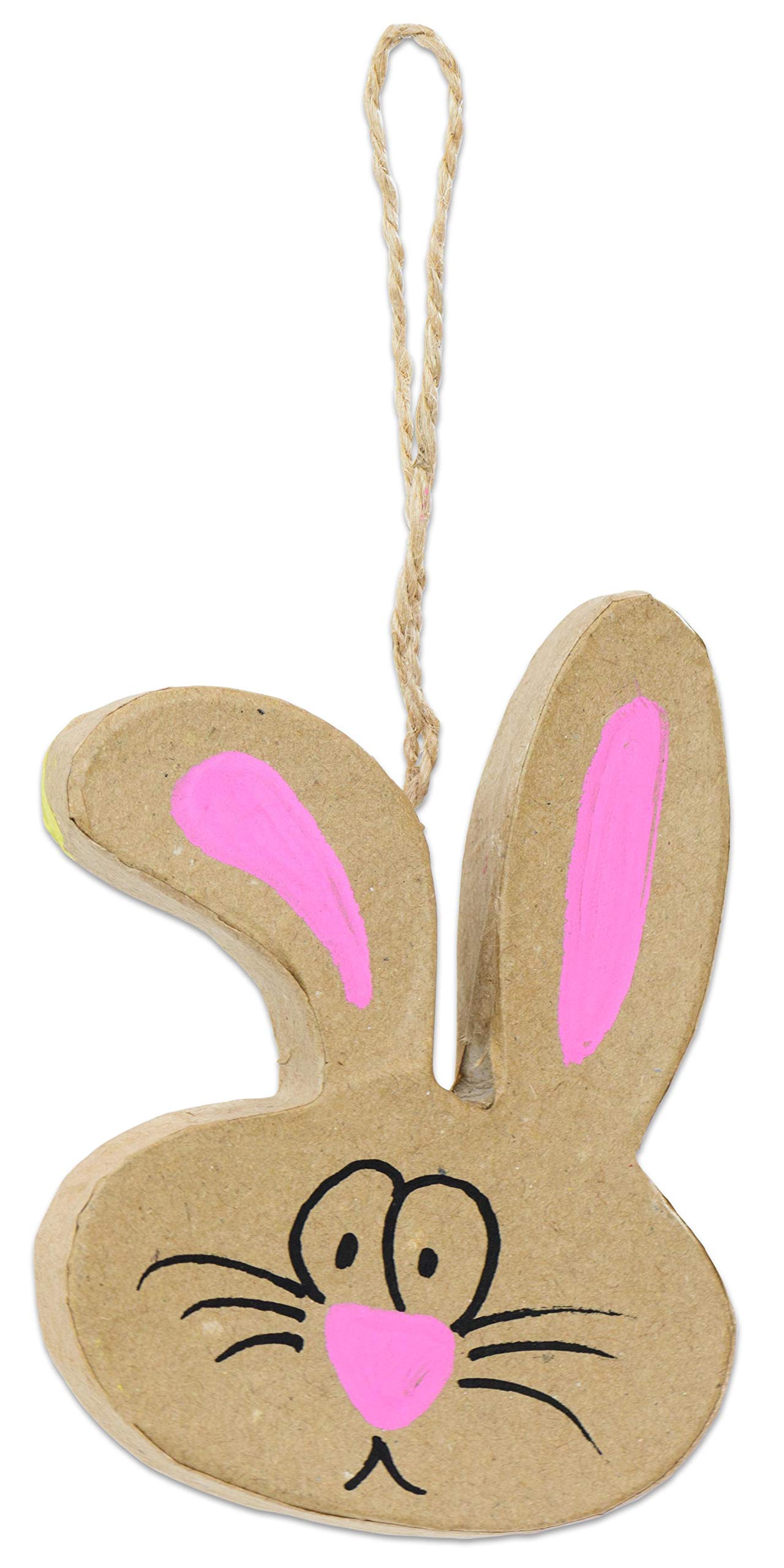 Creativ Pappmache Ostern ornaments-114 Display Box, Papier, braun, 27 x 2,5 x 21 cm