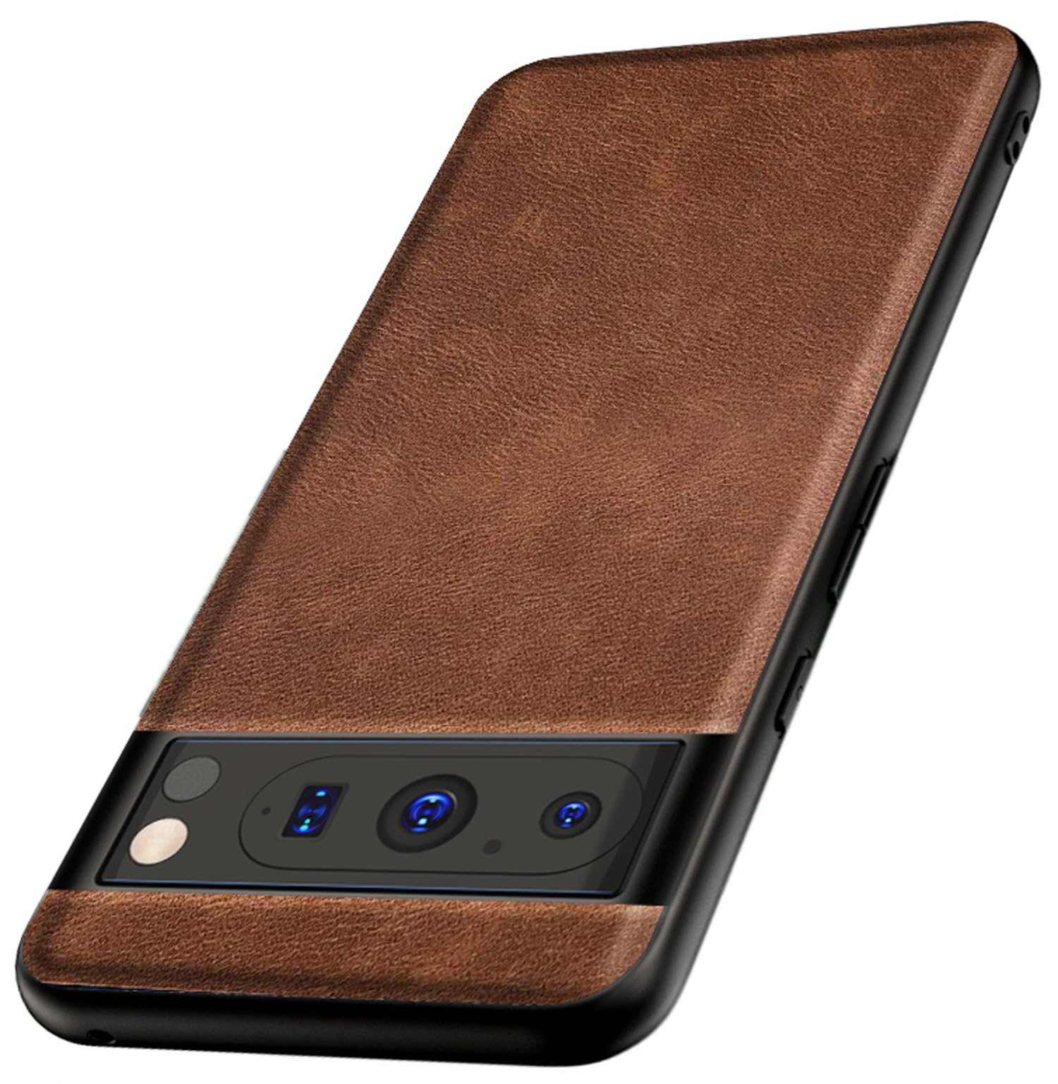 Kapa Tux Leather Back Cover for Google Pixel 8 PRO | Slim Shockproof Camera Protection Bumper Case (Brown) (B0CQM4B6CV) Amazon Price History, Amazon Price Tracker