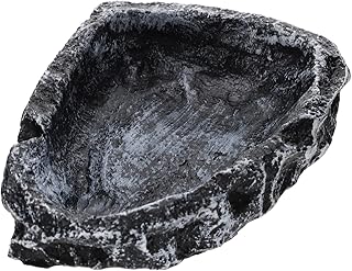 Réptil Bacia De Água Sapo Terrário Terrários De Réptil Tigela De Água De Réptil Alimentador De Tigela De Alimentação De Tartaruga Terrário Tigela De Comida Acessórios Para Répteis