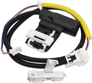 Washer Lid Lock&Lid Strike fit for Whirlpool 7MWTW1805EM1 7MWTW1950EW0 7MWTW1950EW1 7MWTW1955EW0 7MWTW1955EW1 8TWTW6000JW0 8TWTW6000JW1 WTW4616FW0 WTW4616FW1 WTW4616FW2 WTW4616FW3 WTW4655JW0