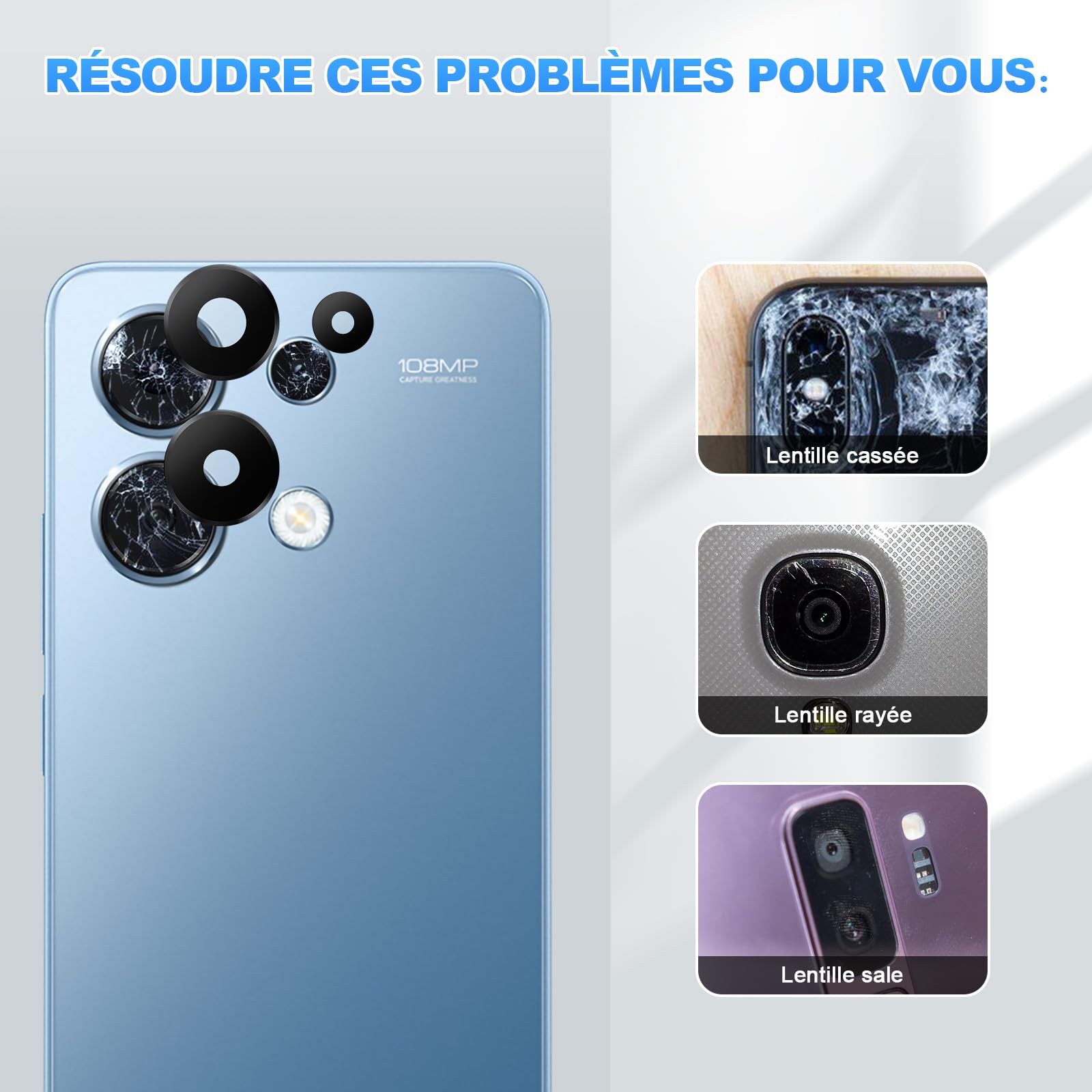 Caméra Arrière Xiaomi Redmi Note 13 Pro 4G (23117RA68G) - 2MP Macro - NKS Center