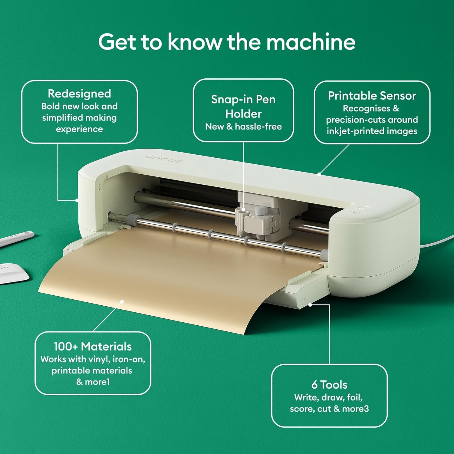 Cricut Explore 5 Essentials Bundle + treści cyfrowe