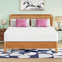 Vista 18 de PayLessHere Colchón individual de 6 pulgadas, colchón de espuma viscoelástica de gel de firmeza media, blanco, con funda de cremallera lavable