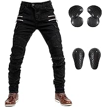 Motorcycle Riding Pants Motorbike Motocross Cycling Jeans Safety CE Knee Hip Removable Armored All Seasons for Men
