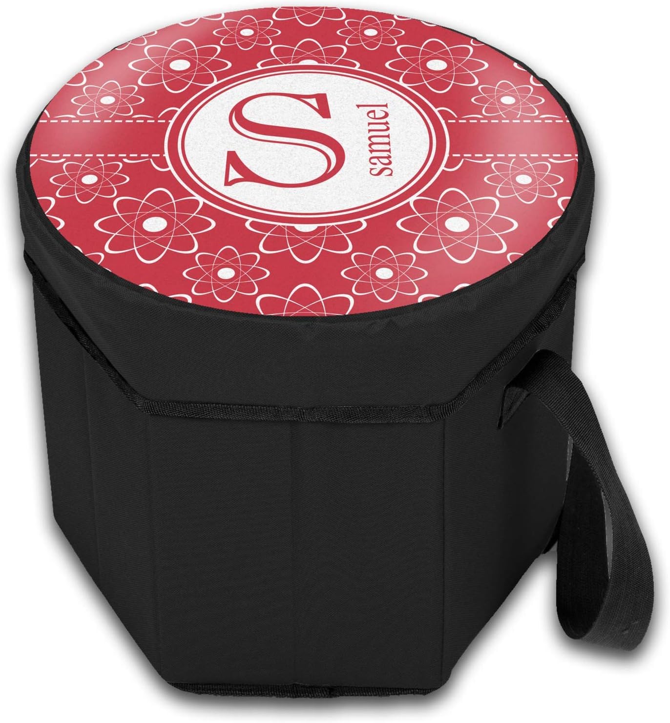 YouCustomizeIt Personalized Atomic Orbit Collapsible Cooler & Seat