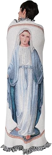 Miniatura 3 de Manta de tapiz virgen maría