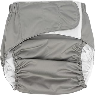Fralda reutilizável para adultos, fraldas laváveis para idosos com proteção contra incontinência e cuidados com incontinência, cuecas de incontinência com boa absorção de água, recuperação cirúrgica lavável reutilizável, cuecas para incontinência, para adultos