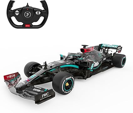 Mercedes F1 Coche RC AMG F1 W11 EQ (Escala 1:12) 2.4GHz Coche de Control Remoto con Licencia Oficial Benz Racing Toy Model Car Drivers -Lewis Hamilton + George Russell Drive To Surive