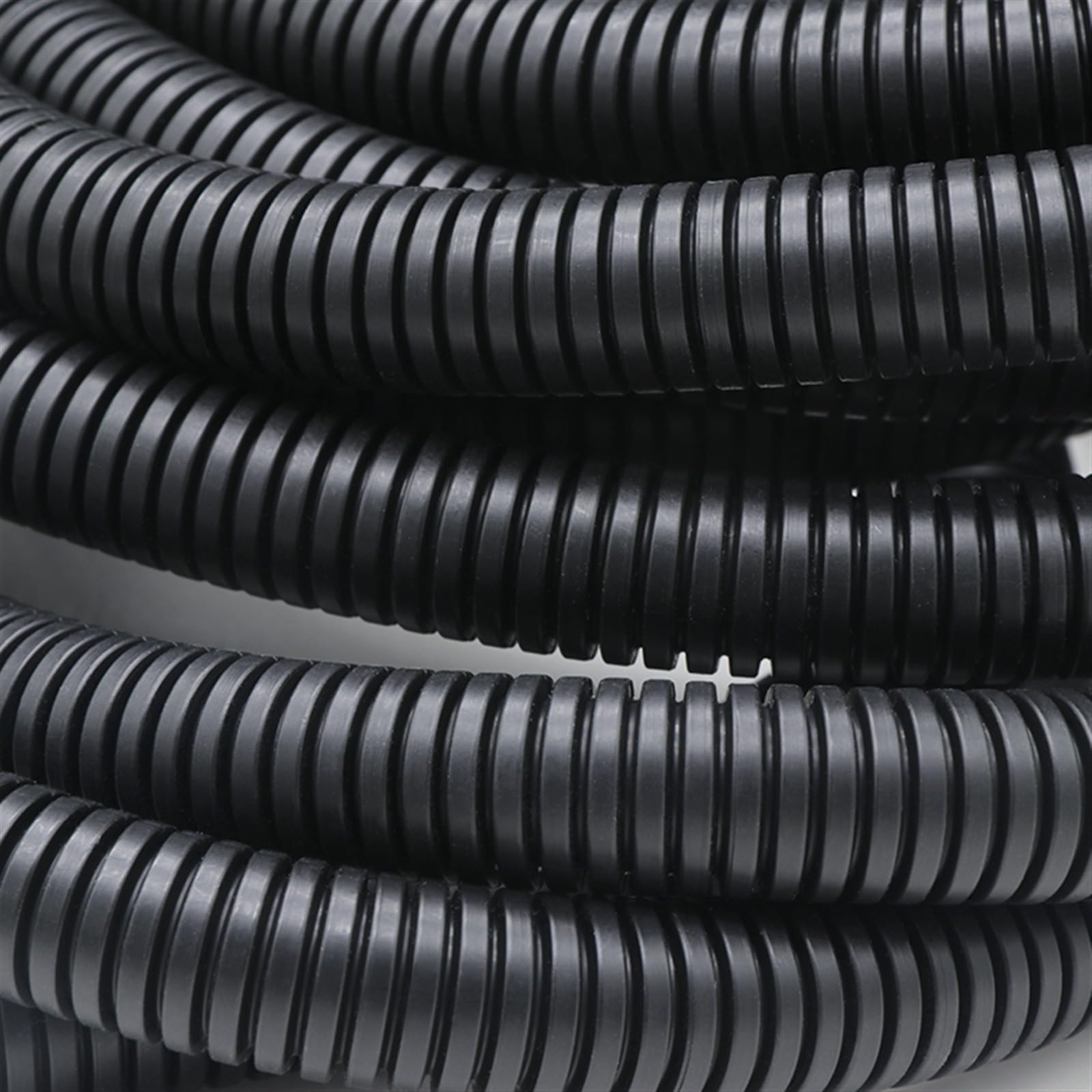 Cables de arrugas flexibles Tubo de tubería corrugada PP 11.6-34.5 mm multicolor(Verde,AD 34.5 x ID 29mm)