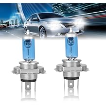 Fit for Honda CR-V CRV 2007 2008 2009 2010 2011 2012 2013 2014 Headlight Bulbs,9003/H4 High Low Beam Halogen Headlamp Replcement Bulb Kit,Plug and Play,Bright White,Pack of 2