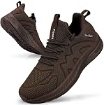Feethit Mens Walking Sneakers Non Slip Lightweight Breathable Slip on Running Shoes Athletic Gym Tennis Shoes for Men