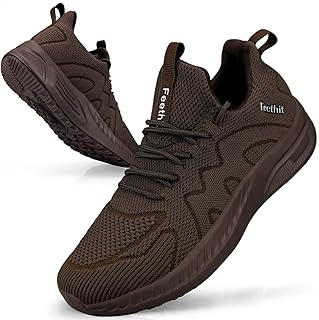 Feethit Zapatillas de Deporte Zapatillas Running Hombre Correr Jogging Caminar Bambas Gimnasio Fitness Atlético Tenis Trabajo Sneakers Ligeros Transpirables Zapatillas Deportivas Hombre