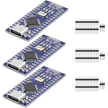 Nano Module with CH340 Microchip 5 V/16 MHz Nano Board Compatible with Arduino IDE Type C Port