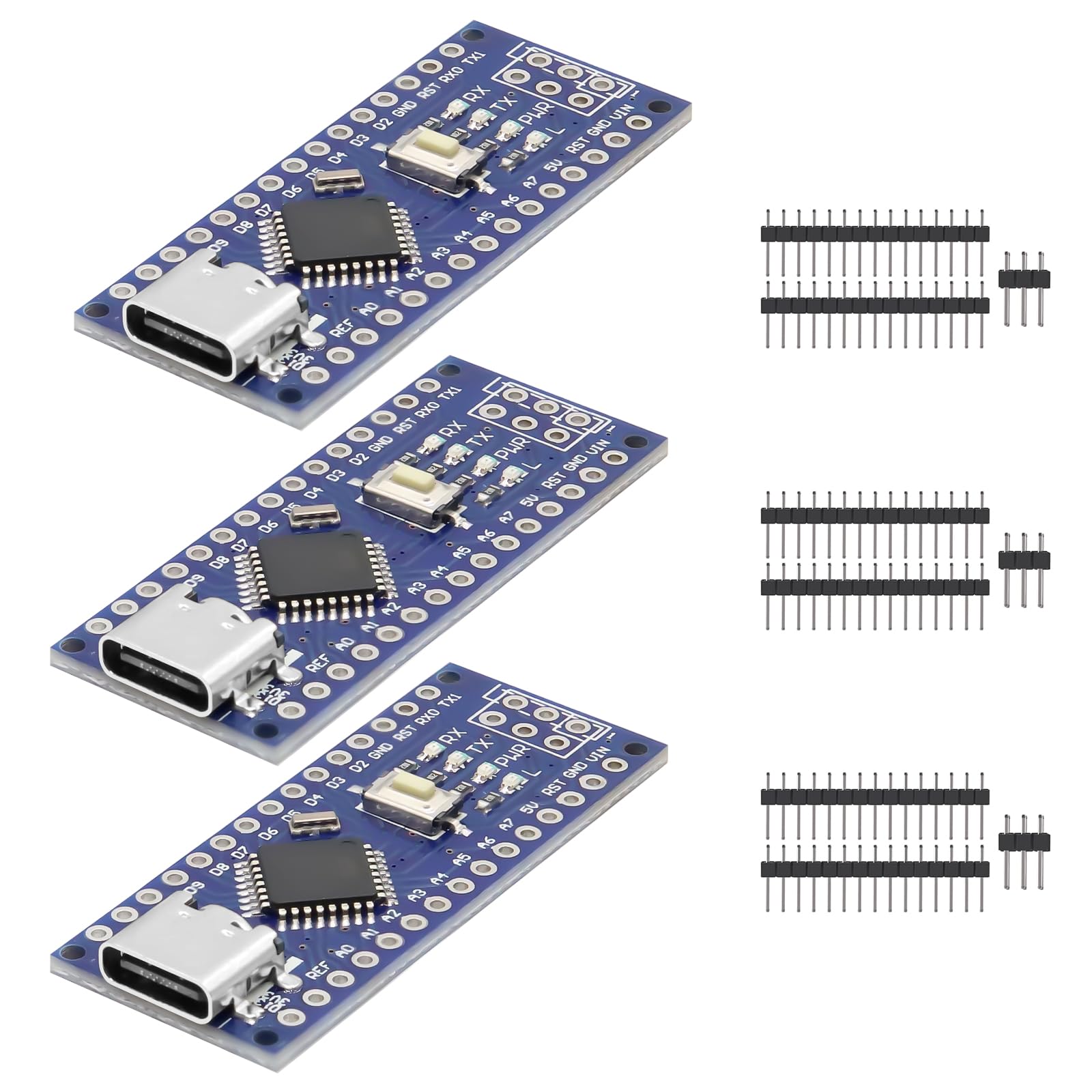 Nano R3 Micro USB Board - Voll Kompatibel Mit Arduino IDE Für Elektronik-Projekte