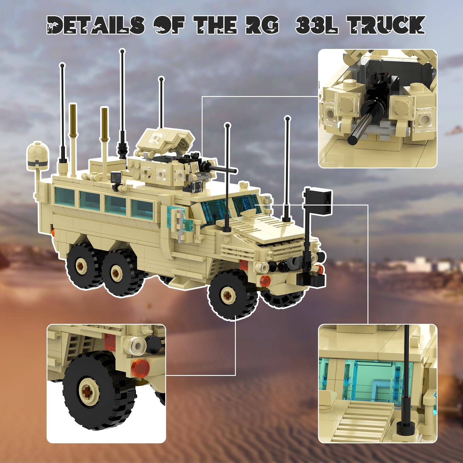 Amazon.co.jp: ICEBRICKS(アイスブリックス) RG-33L Cat.2 MRAP 軍用 