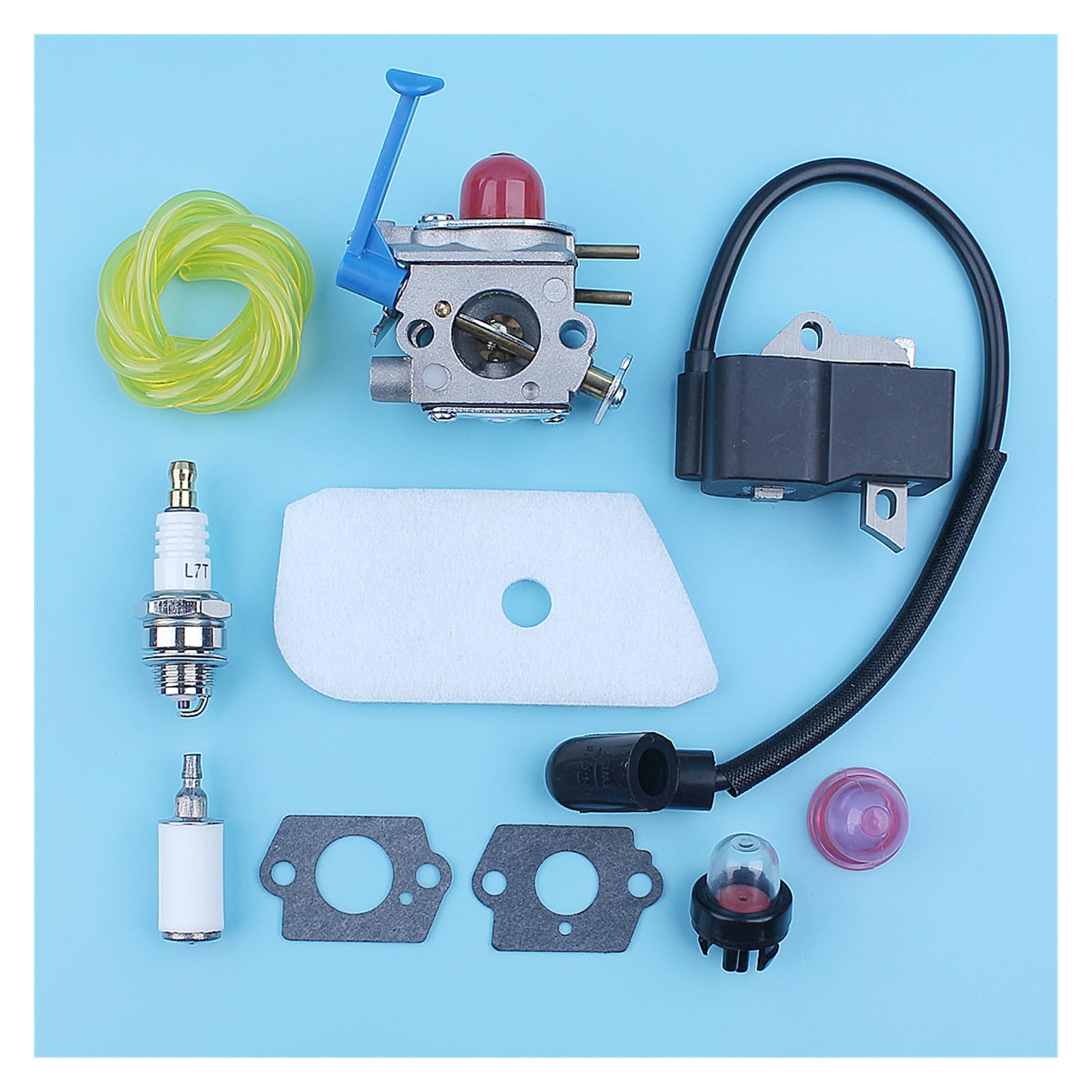Kit de bobina de encendido de carburador for Husqvarna 125C 125E 125L 128C 128LD 128R for repuesto de motosierra Zama Motoserra
