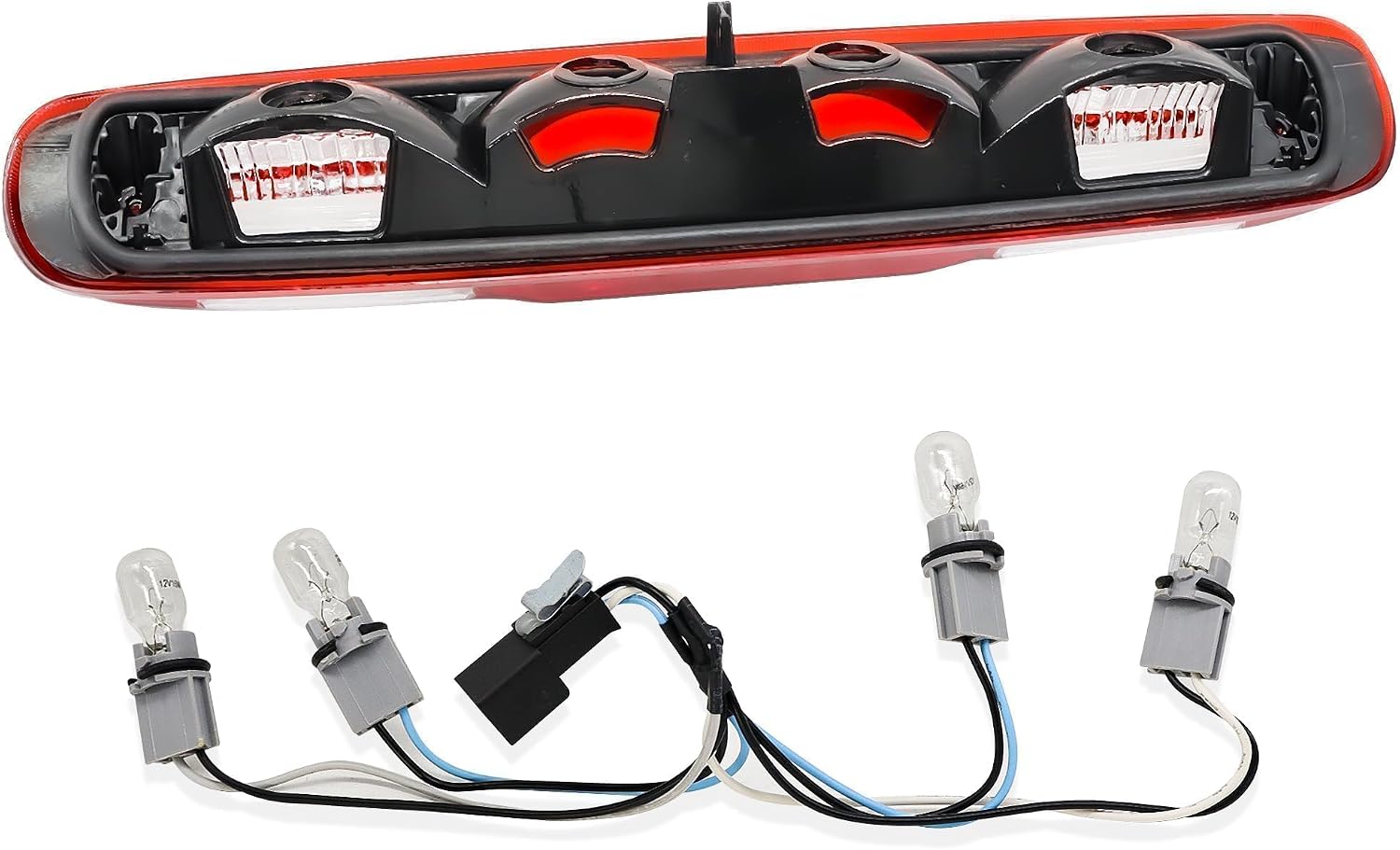 25890530 3rd Third Brake Light Cargo Lamp High Mount Stop Light Rear Center High Mount Brake Light Compatible with GMC Sierra Chevy silverado 2007-2013 Replace 25890530 923-247