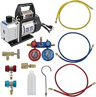 Vista 1 de waltyotur Bomba de vacío 3CFM 110V/60hz 5Pa Bomba de Vacío Negro