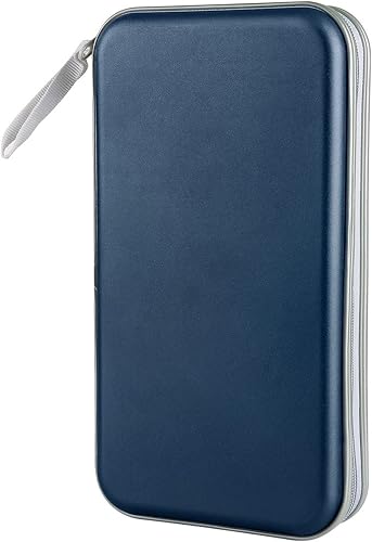 Siveit - Cartera, estuche, caja resistente para CDDVD (capacidad para 80 CDDVD)