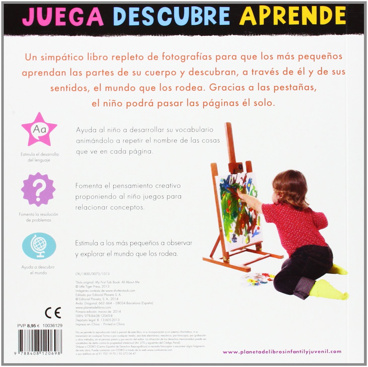 Todo sobre mí: Mi primer libro de (Mi primer libro de...)