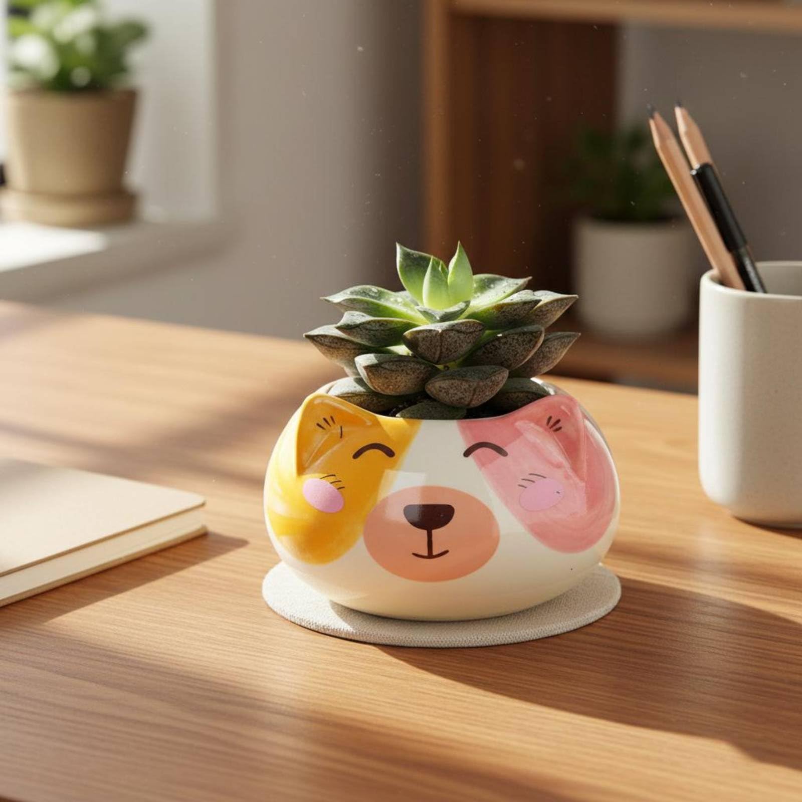 陶器のジーンズ型植木鉢 ポケットに猫フィギュア付き Amazon.co.jp: predolo 猫型ミニ植木鉢 可愛いデザイン 陶器製アニマル