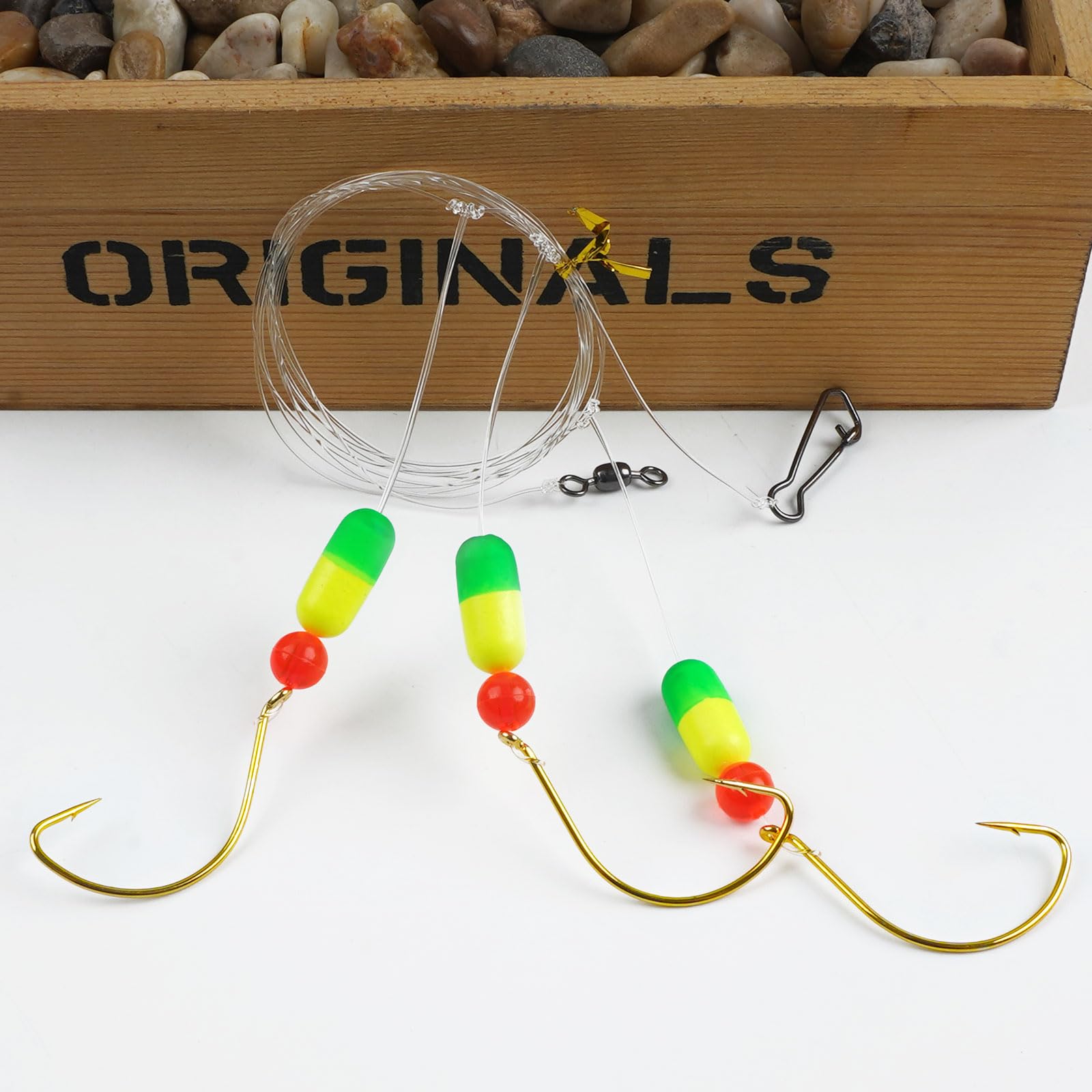 Impianti Di Pompano Pre-attrezzati Di Acqua Salata Per La Pesca Da Surf - Foto 9