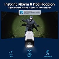 Vista 5 de Geeni Paquete de 2 cámaras Hawk3 2K