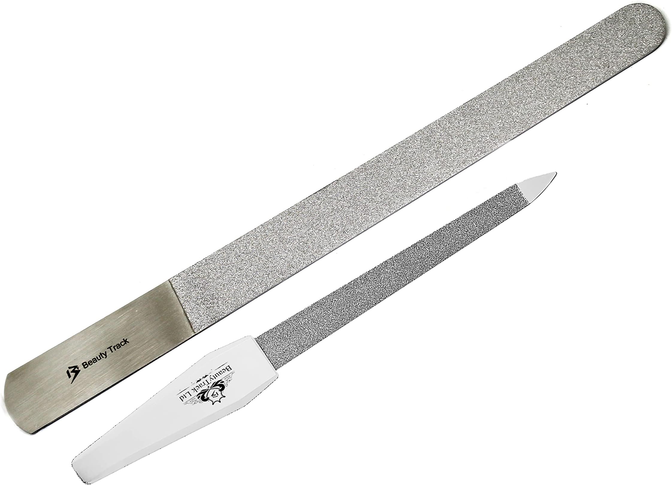 Nail File - Diamond Deb - Nail File Set - Foot dresser Stainless Steel - Double Sided Diamond Dust Coating - Podiatry Foot care Instruments - Professional Quality Product - Chiropody File