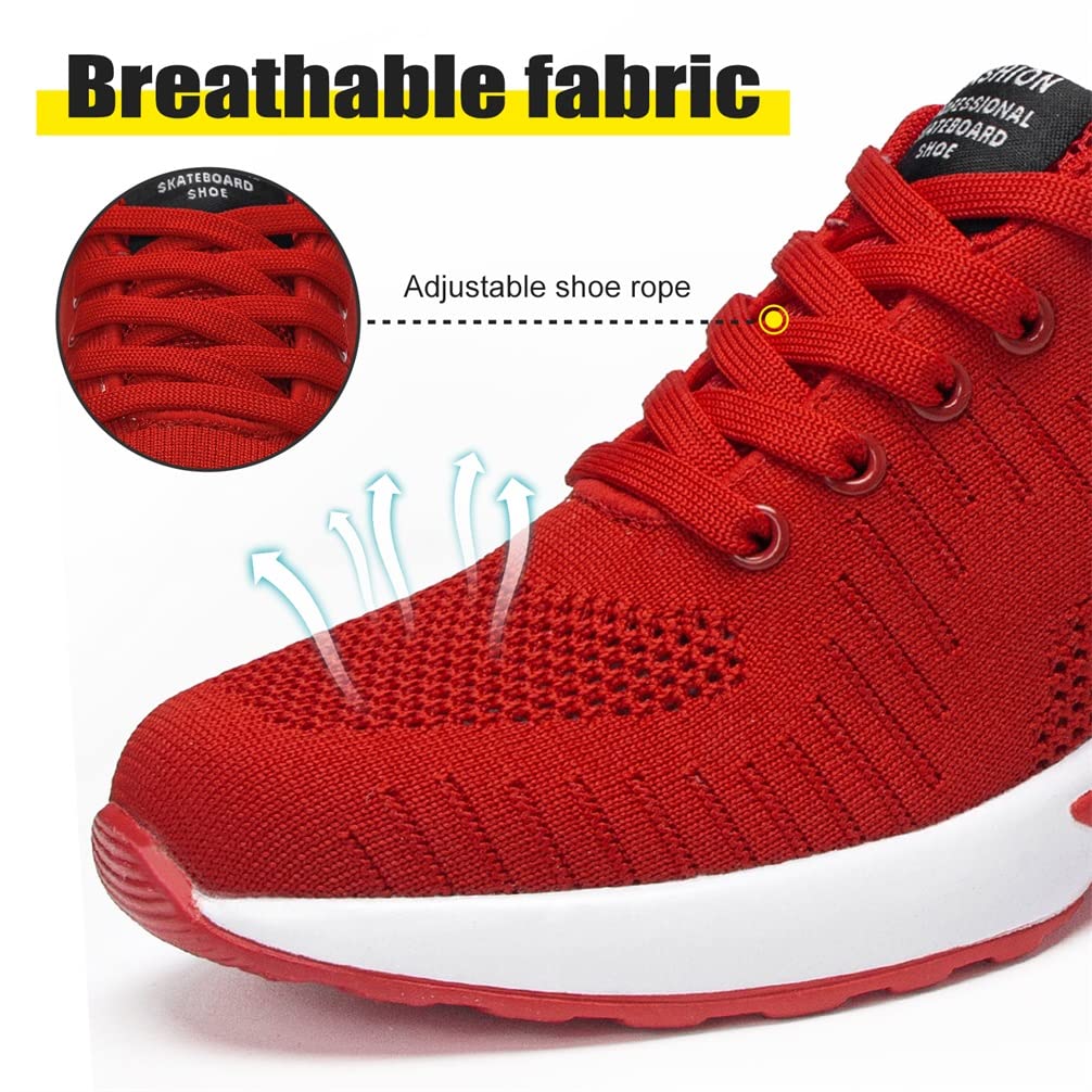 Dannto Uomo Donna Air Scarpe da Ginnastica Corsa Sportive Running Fitness Sneakers Basse Interior Casual all'Aperto Leggero e Traspirante Walking