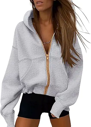 PRETTYGARDEN Hoodies for Women Sweatshirt Zip Up Hoodie Fall Fashion 2025 Trendy Long Sleeve Jackets Winter Clothing Outfits