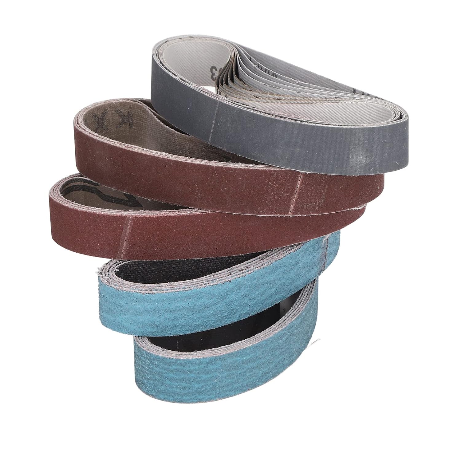 30PCS Sanding Belts Assortment Knife Sharpener Sandpaper Belt Set 80