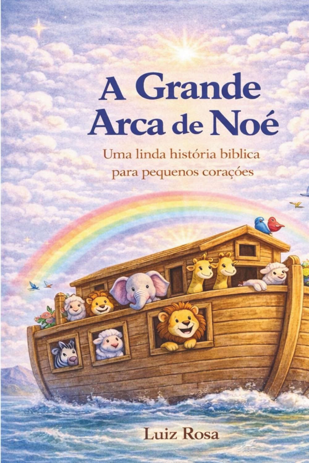 A Grande Arca de Noé: Uma linda história bíblica para pequenos corações (Pequenos Corações – Histórias Bíblicas Ilustradas)