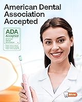 Vista 2 de Bitvae Cepillo de dientes eléctrico ultrasónico - Cepillo de dientes eléctrico sónico recargable