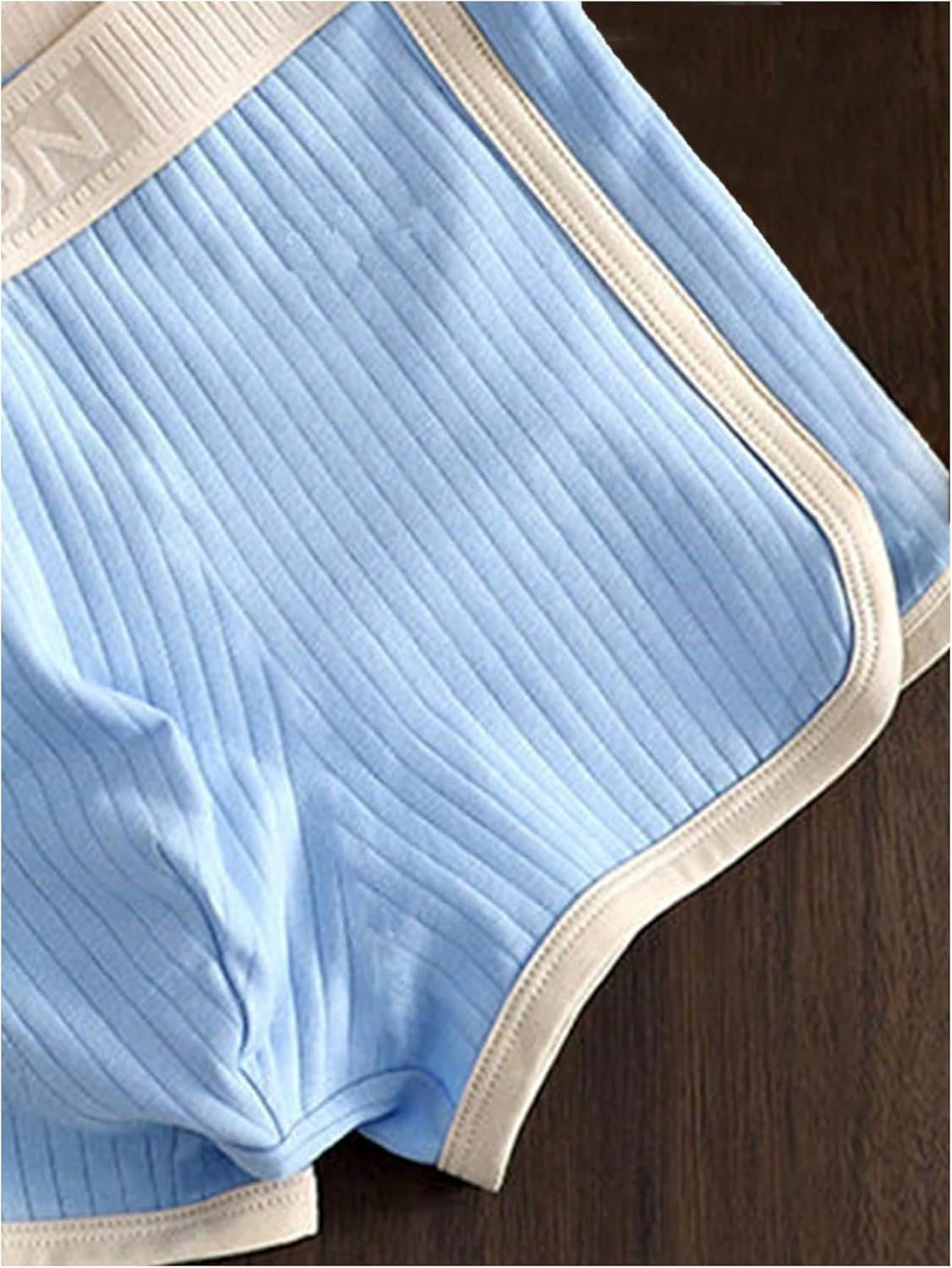 SOLY HUX Men's Boxer Briefs 3 Packs Trunks Mid Rise Underwear Stretchy Knitted Panties - Image 3