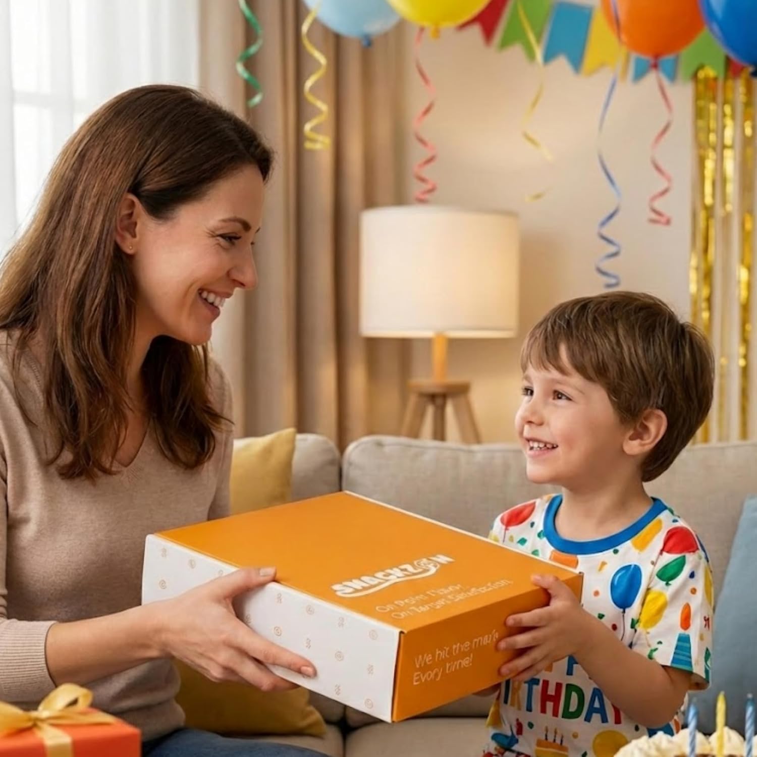 SNACKZON – Curated Japanese & Korean Treats – Includes Spicy Chicken Ramen, Chocolate Filled Biscuits, Rice Crackers & More – Ultimate Exotic Gift Care Package for College Students, Office, & Families