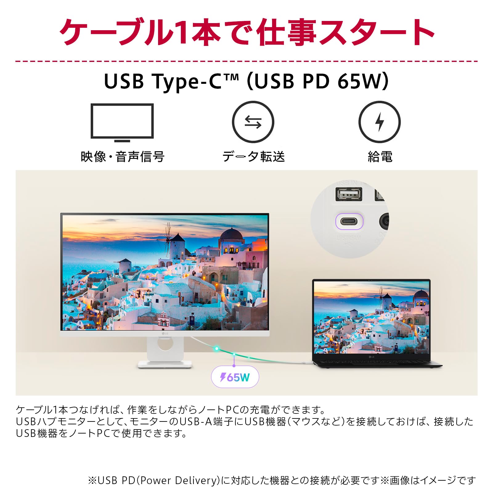 Amazon.co.jp: LG Monitor Display 27U731SA-W, 27 Inches, 4K (3840