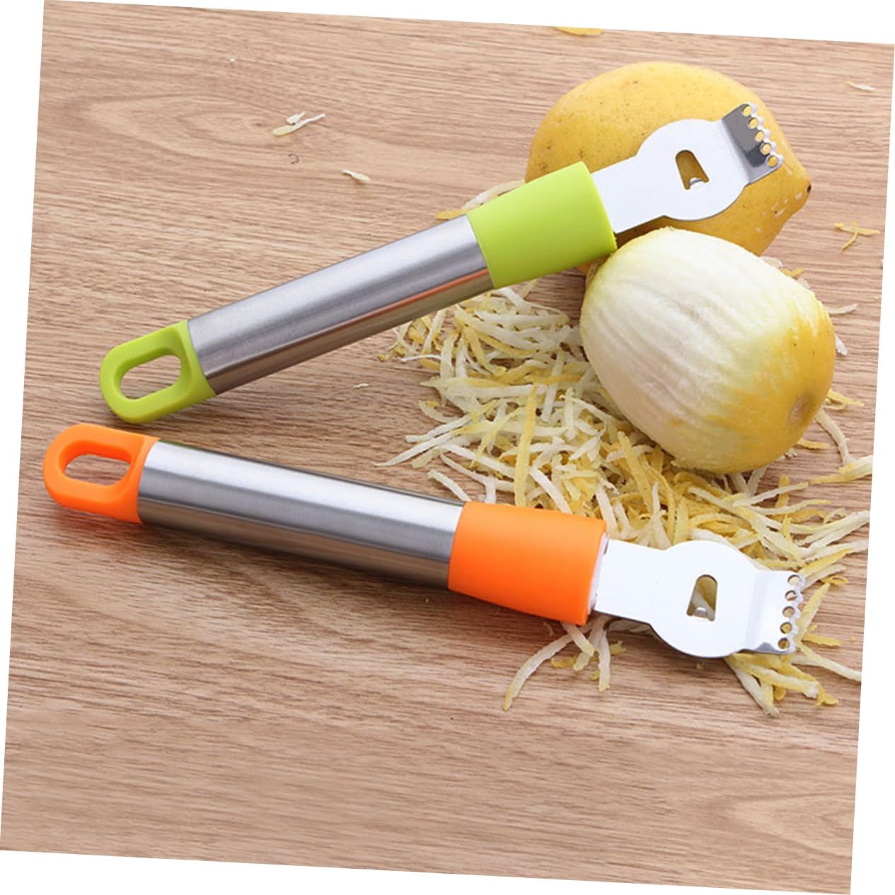 Stainless Steel Grapefruit Grater Peeler with Channel Zester