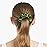 LilySilk Silk Hair Scrunchy, 100% Mulberry Silk Ponytail Holder, Frizz & Breakage Prevention, No Damage, Dark Green, 1 Count