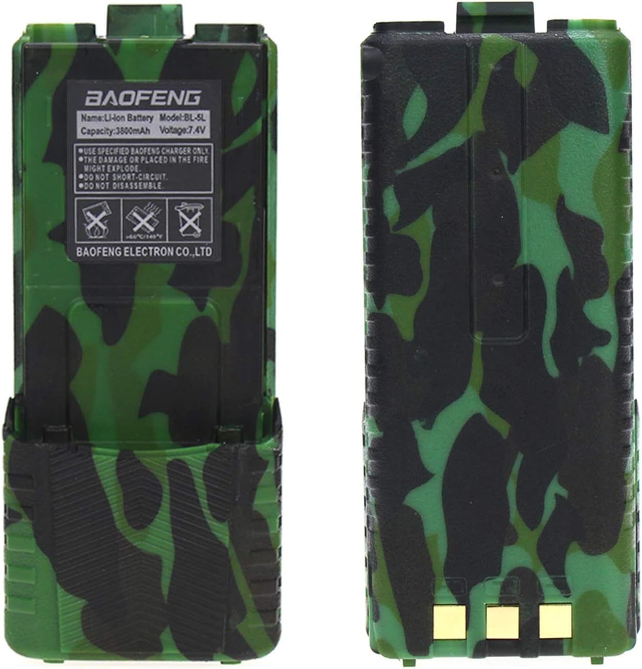 Boîtier De Remplacement Pour Batterie UV-5R - Compatible Avec Radios Baofeng UV-5R, TYT, Etc. (lot De 1)