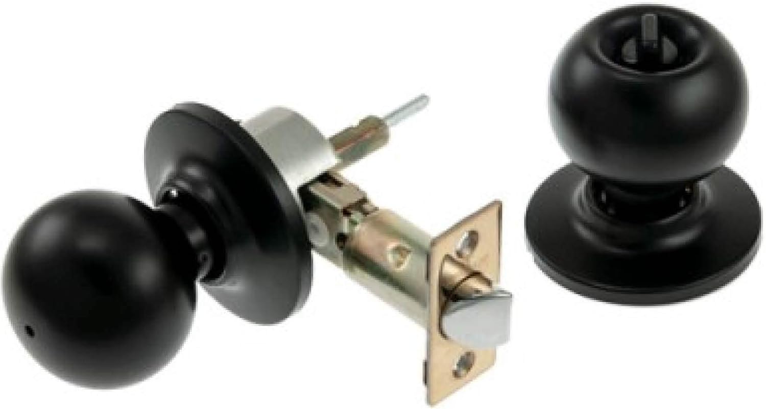 Tesa Assa Abloy 3903U0MB Ball Knob Set For Doors Marengo Gloss Function 03 Ball