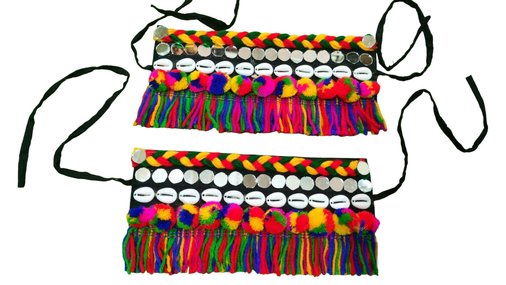 represent Cowrie & Lace Bajubandh for Navratri Festive-image-9