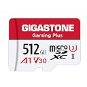 [Gigastone] 512GB Micro SD Card, Gaming Plus, MicroSDXC Card for Nintendo-Switch, Wyze, Dash Cam, Security Cam, 4K Video Recording, UHS-I A1 U3 V30 C10, up to 100MB/s, with Adapter gallery image