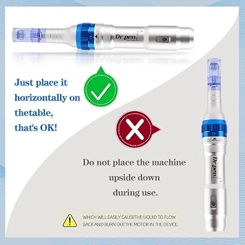 Dermapen A6 Wireless Microneedling Pen, 36PIN x2 & Nano x2 Cartridges