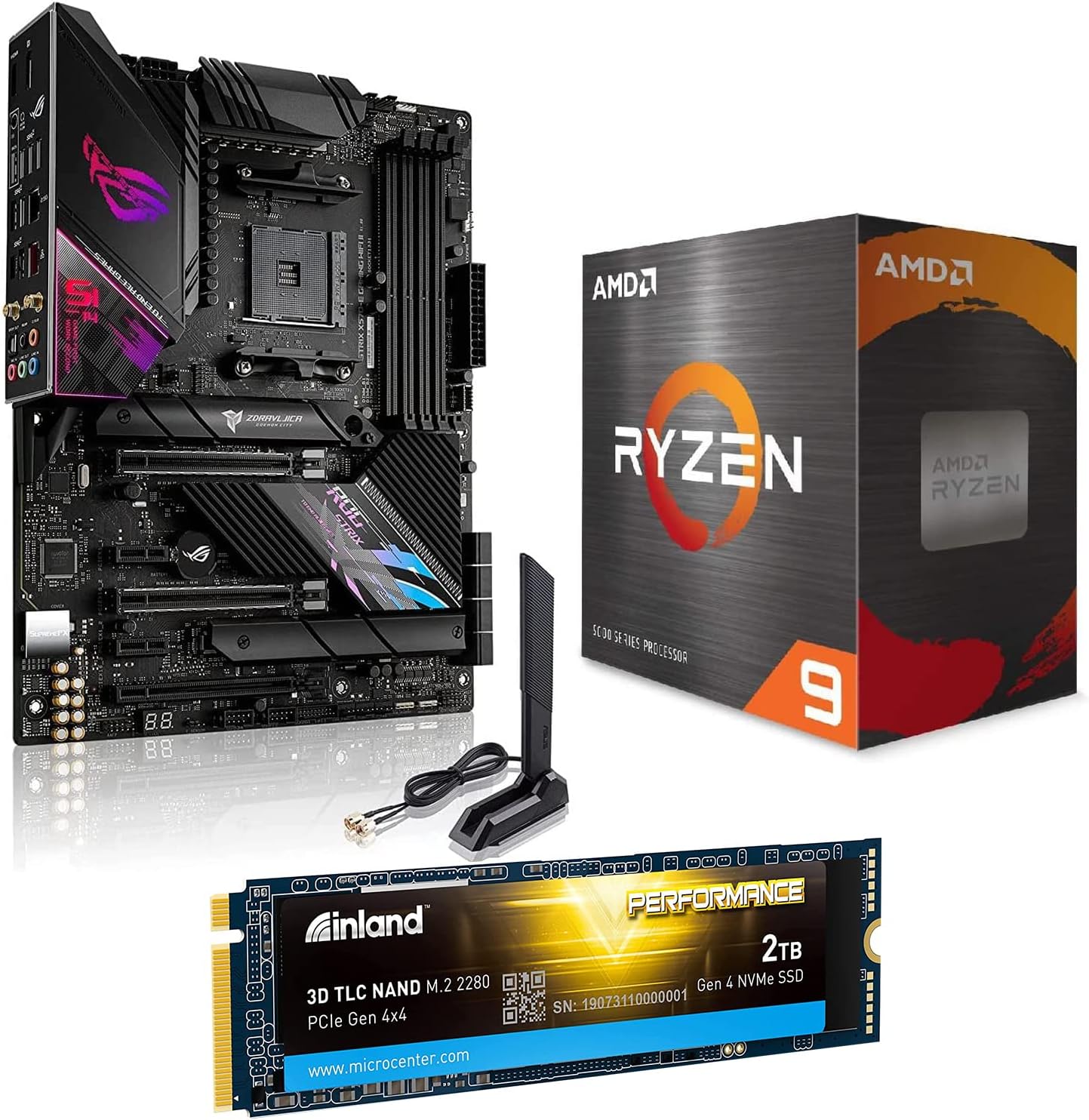 2TB NVMe SSD AMD 5950X Processor Bundle with Kuwait Ubuy