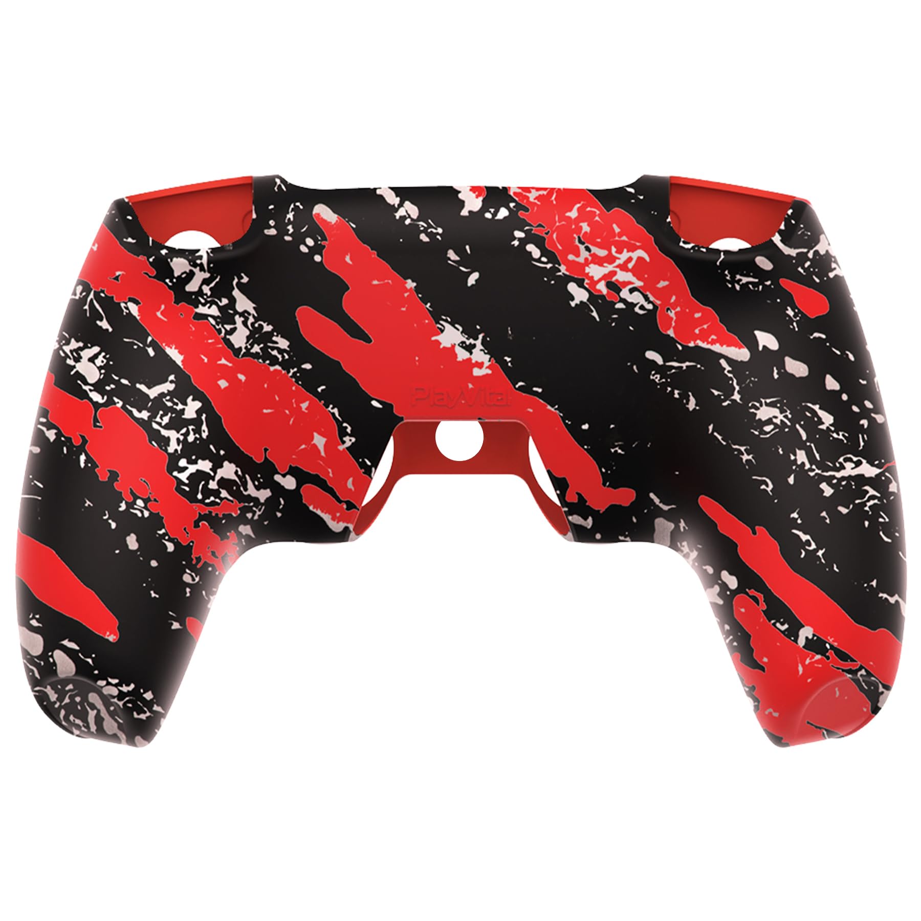 PlayVital Funda de Silicona para ps5 Mando - Cubierta Protectora Antideslizante y Suave con 6 Tapas para Pulgar, Grip Mejorado, Compatible con Base de Carga (Pure Series-Efectivo 100 Dólares) — view 20